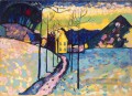 Winter Landschaft Wassily Kandinsky